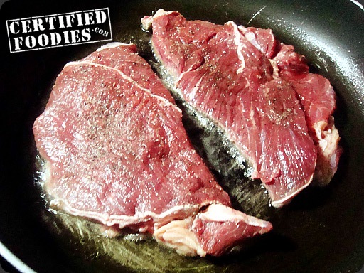 Pan frying Steak Tenderloin - Steak Diane - CertifiedFoodies.com