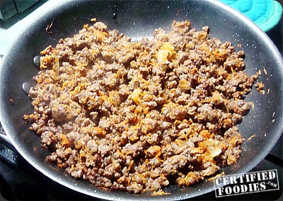 Ground beef with grated carrots - Cottage Pie, Shepherd's Pie Recipe - CertifiedFoodies.com