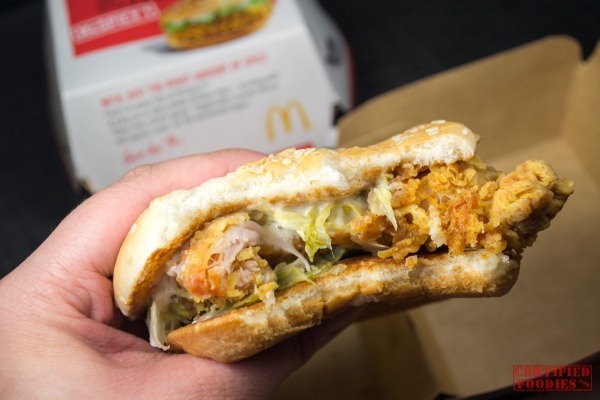 All new McSpicy Chicken Burger from McDonald's[2]