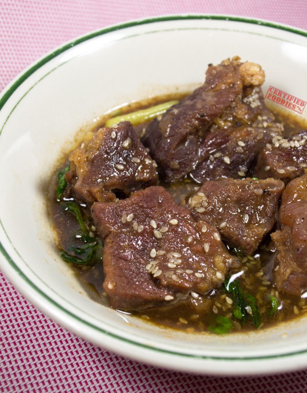 Gourmet Sarsa Beef Stew - cooked