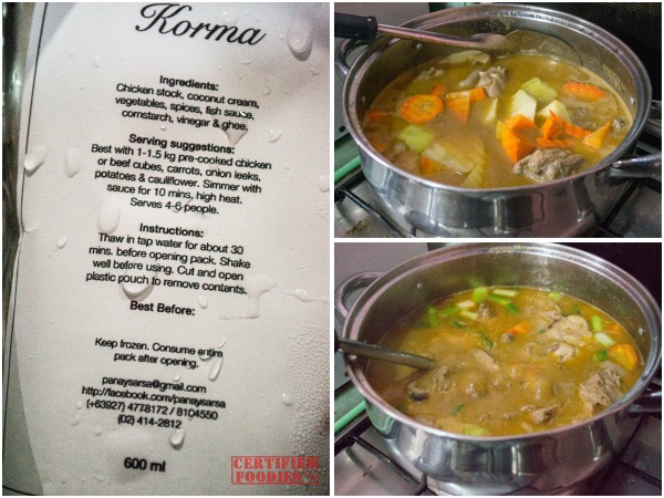 Gourmet Sarsa Korma