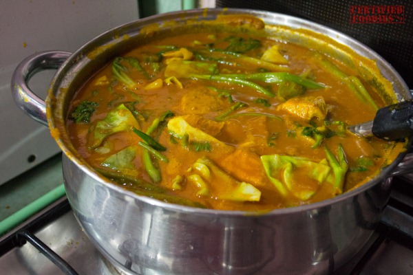 Preparing Gourmet Sarsa Kare Kare