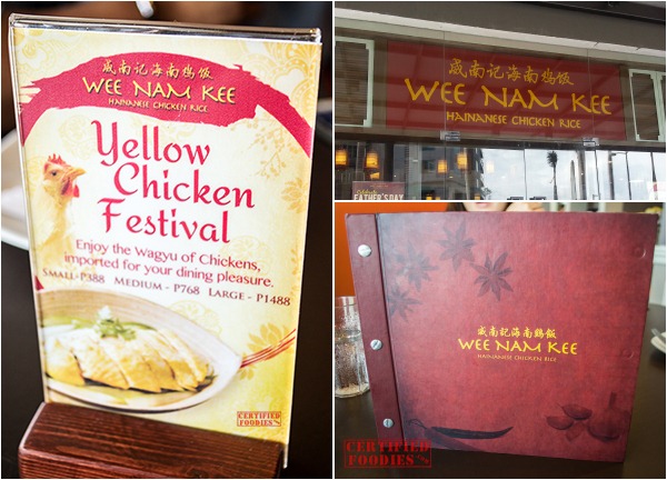 Wee Nam Kee Glorietta 2 in Makati