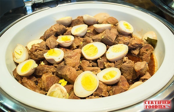 Pork Adobo with boiled eggs