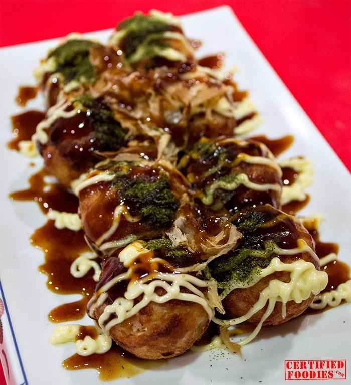 Our favorite Takoyaki from OZEN Japanese food