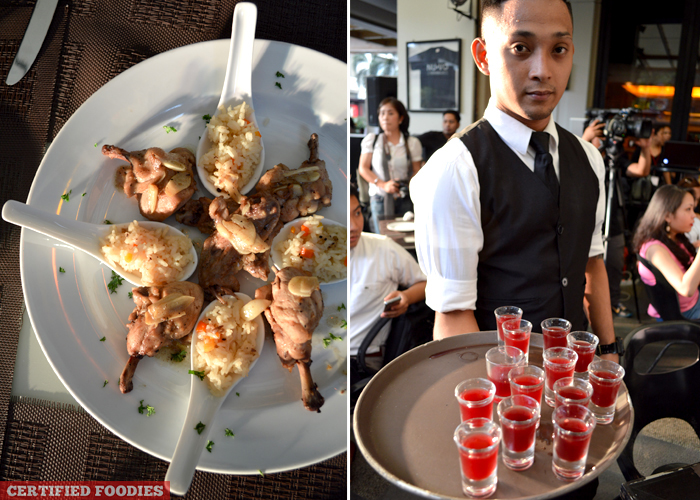 Food and Drinks Prepared by Chef Xavier Btesh for McCormick Flavor Nation Festival