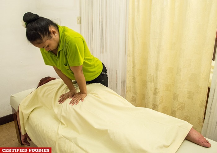Glow Spa's Anti-Stress massage at Club Paradise Resort in Coron, Palawan