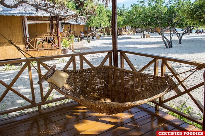 Hammock at Club Paradise Resort in Coron, Palawan