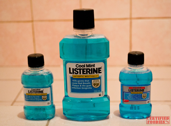 Listerine for Foodies’ Oral Health