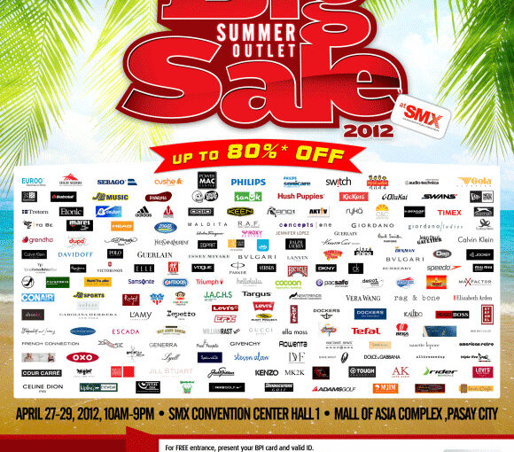 Free Tickets to the Big Summer Outlet Sale for 2012